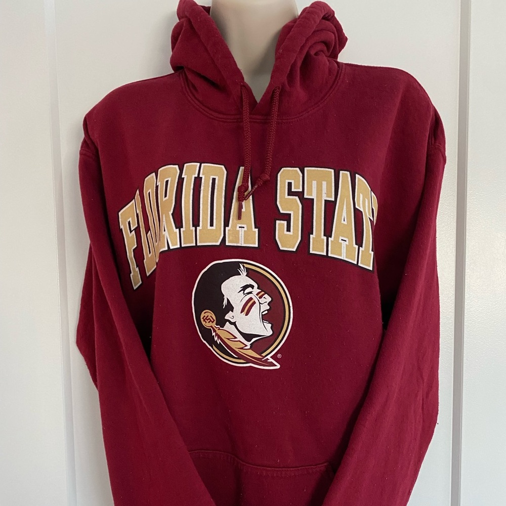 Florida State FSU Hooded Sweatshirt in Garnet